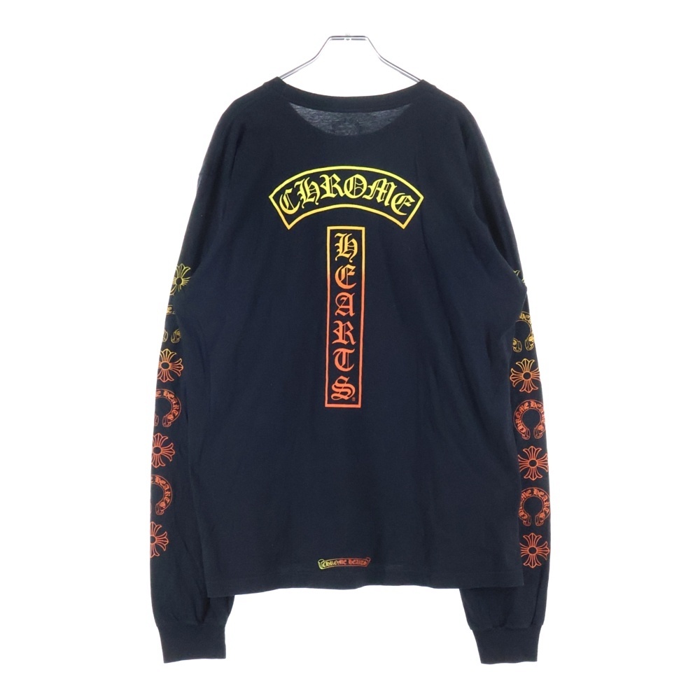 Gradient Logo Long Sleeve Tee グラデーションロゴ ロングスリーブTシャツ 長袖カットソー マルチカラー Bランク