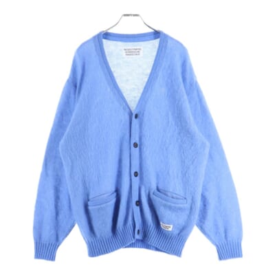 23SS MOHAIR CARDIGAN 23SS-WMK-KN06 モヘヤカーディガン ブルー Aランク