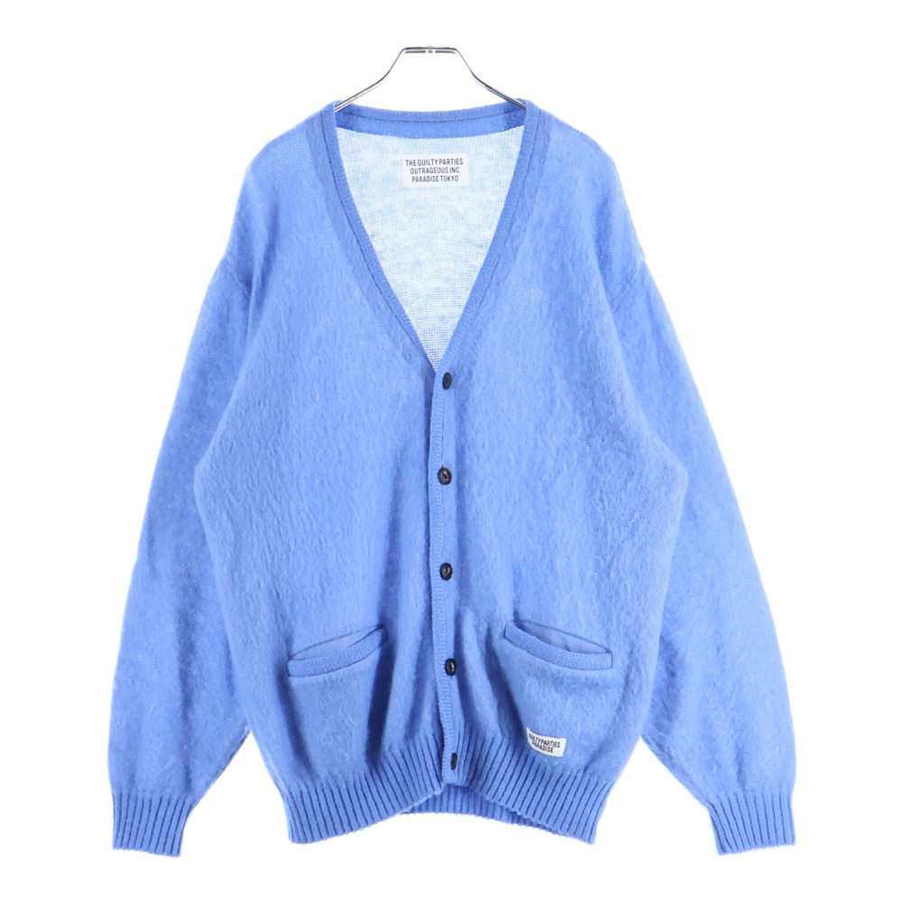 ワコマリア 23SS MOHAIR CARDIGAN 23SS-WMK-KN06 モヘヤカーディガン