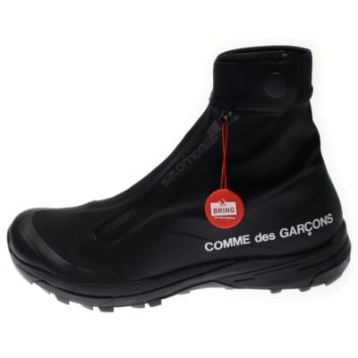 ×COMME des GARCONS XA-ALPONE FOR CDG コムデギャルソン ハイカットスニーカー シューズ ブラック US10/28.0cm 416819 Bランク