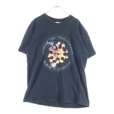 22AW Duck Down Music Dah Shinin TEE 半袖Tシャツ カットソー ブラック Bランク