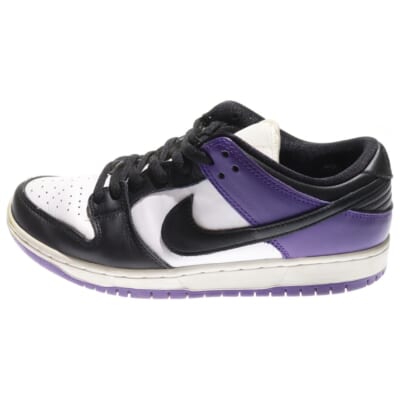 DUNK LOW PRO COURT PURPLE BQ6817-500 ダンク プロ コートパープル ローカットスニーカー シューズ ホワイト/パープル US9/27.0cm Bランク