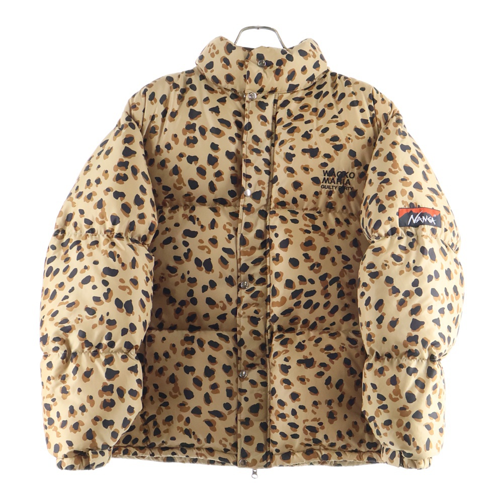 ワコマリア 23AW LEOPARD DOWN JACKE 23FW-WMO-NA05 レオパード柄