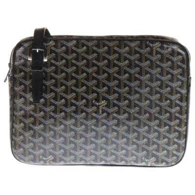 ヨナGM レザーワンショルダーバッグ ハンドバッグ ブラック Bランク