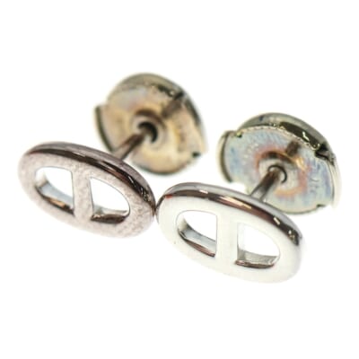 シェーヌダンクル ピアス シルバー 925 Aランク