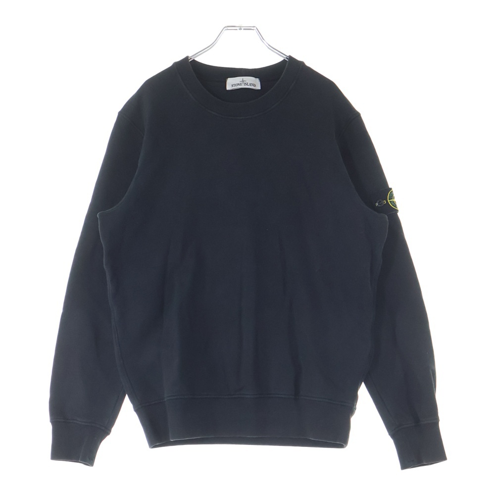 ストーンアイランド ワッペンロゴ クルーネック プルオーバー