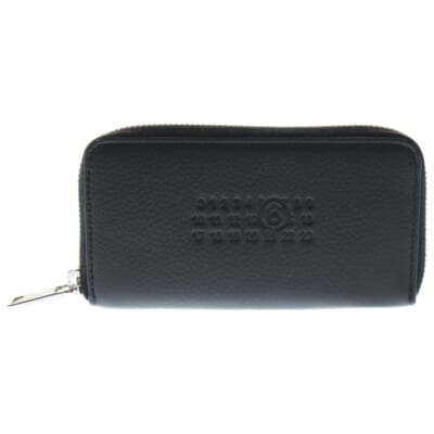 コンパクトウォレット ブラック レザー 財布 Sランク