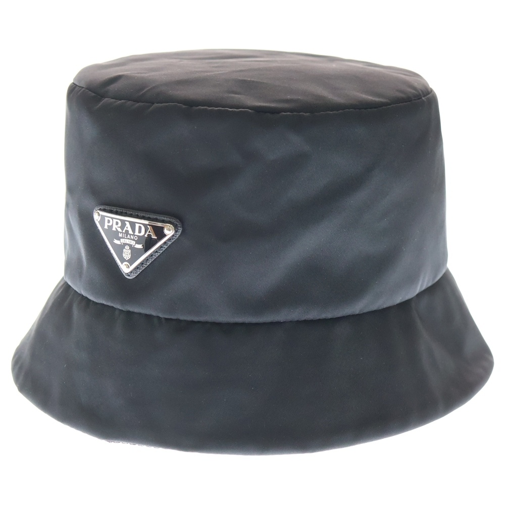 【未使用級】プラダ 現行 三角ロゴ バケットハット リバーシブル リナイロン 楽天市場】プラダ 帽子 ハット リナイロン バケットハット