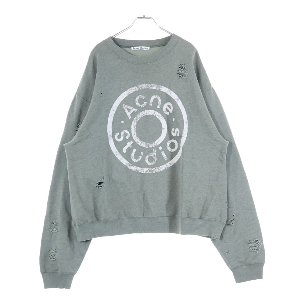 アクネ ストゥディオズ FN-UX-SWEA000044 ダメージ加工 スウェット