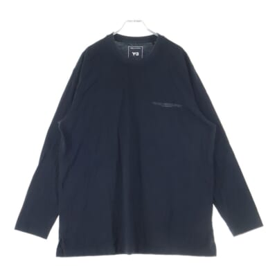 LOGO LS TEE バックロゴ ロングTシャツ ブラック JE9280 Bランク
