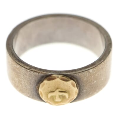 平打ちリング シルバー/ゴールド Bランク