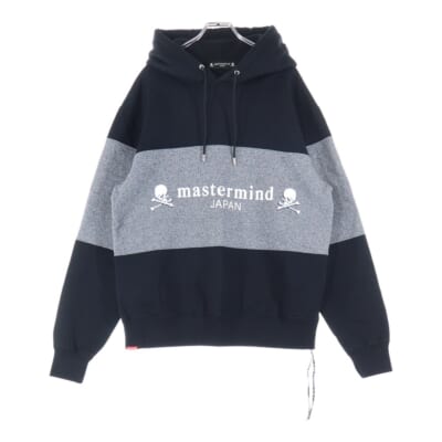 フロントロゴプルオーバーフーディー パーカー MJ19E03-SW094 ブラック Bランク