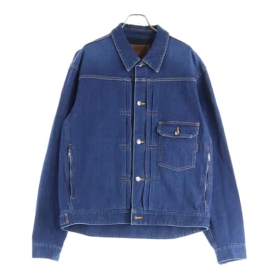 セルビッチデニムトラッカージャケット MJ20E04-BL015 インディゴブルー Bランク