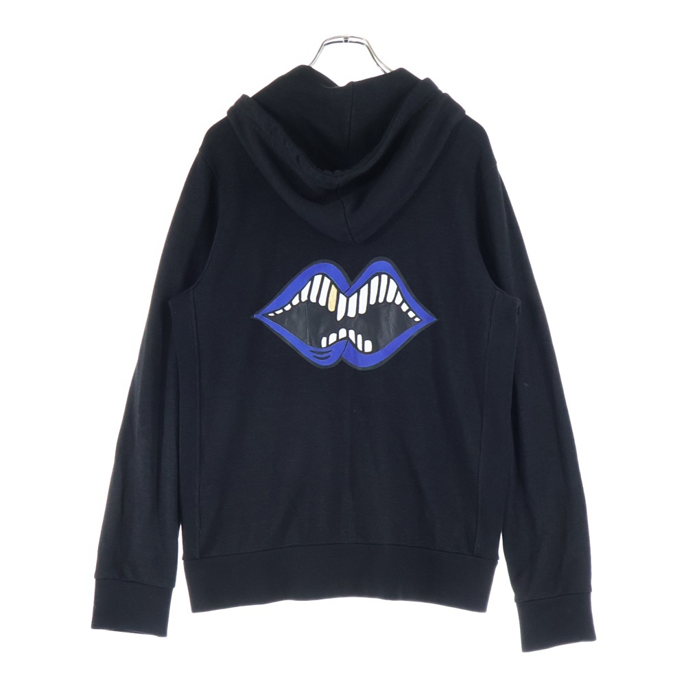 MATTY BOY Chomper マッティボーイ チョンパー ダガージップアップパーカー フーディ ブラック Bランク