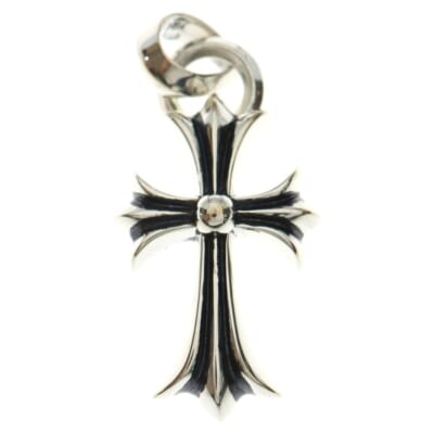 CH CRS SML W BALE スモールCHクロスベイル Wベイル シルバーネックレストップ Sランク