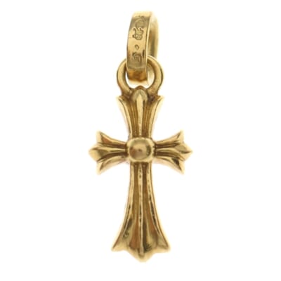 22K CRS BBYFAT ベイビーファットクロス ペンダントトップ ゴールド BCA037 Bランク