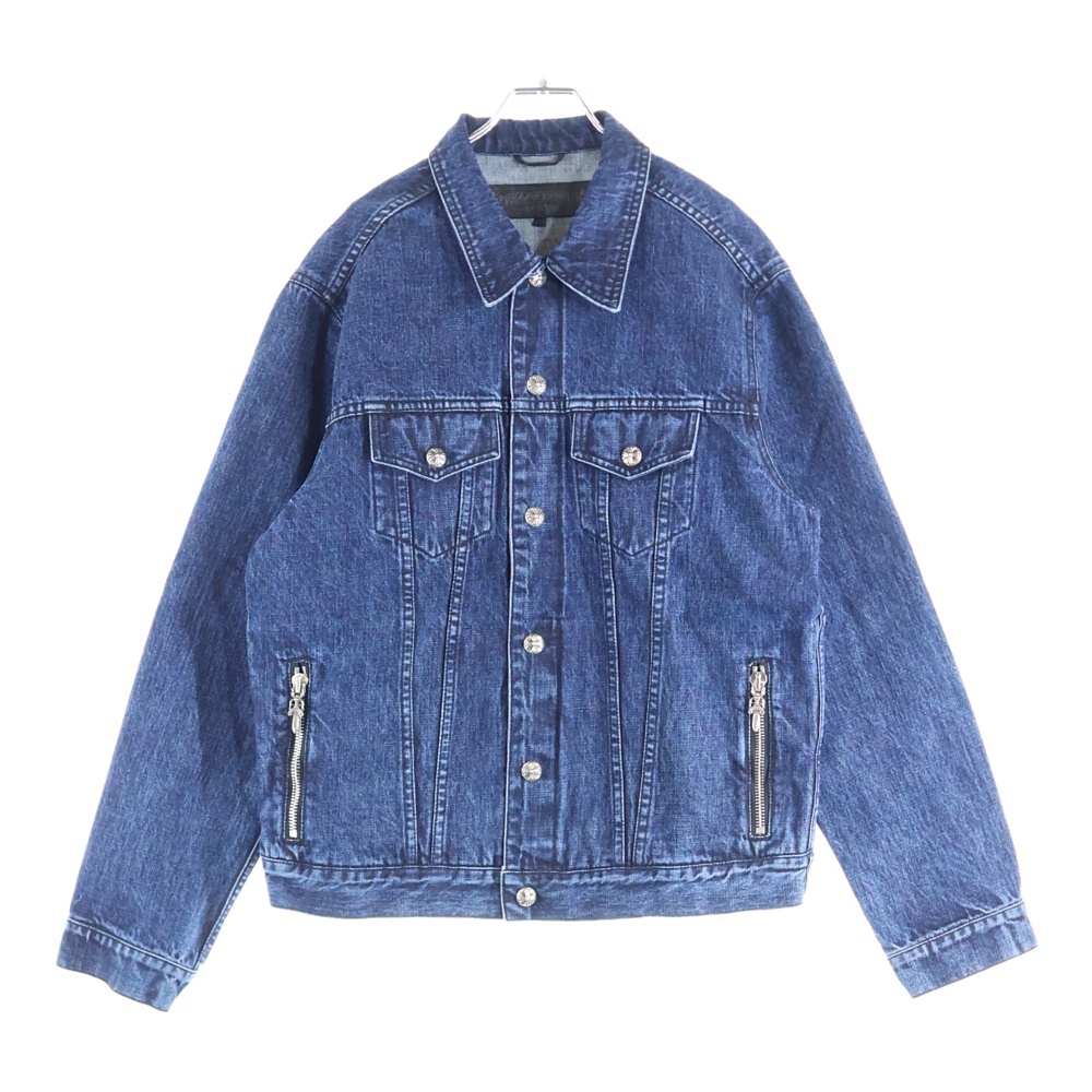 MOTORBREATH クロスボールボタンデニムジャケット インディゴ Sランク