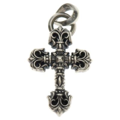 クロムハーツ TINY CH CROSS タイニーCHクロス チャーム オールド刻印