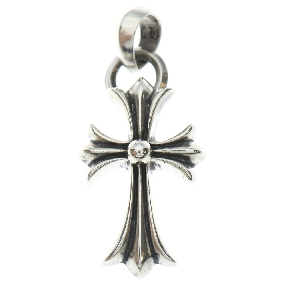 クロムハーツ CH CRS SML W/BALE Wベイル スモールCHクロス ペンダント