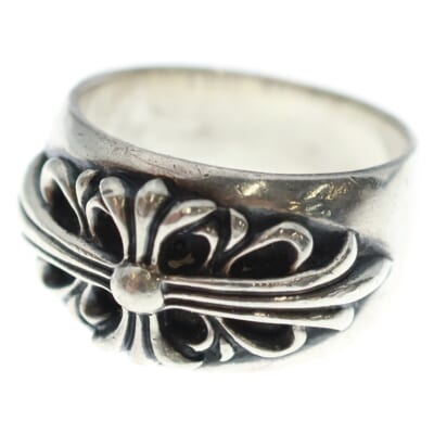 FLRL CRS フローラルクロス リング シルバー BCA346 Bランク