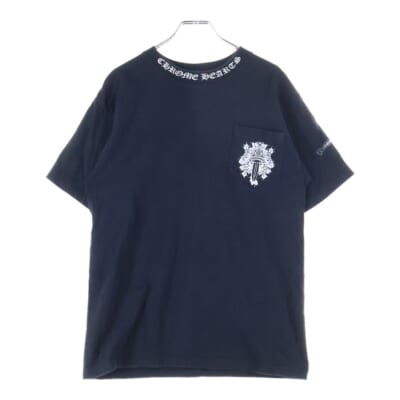 OLD NECK LOGO T-SHIRTS オールド ネックロゴ ヴァインダガー 半袖Tシャツ ブラック Bランク