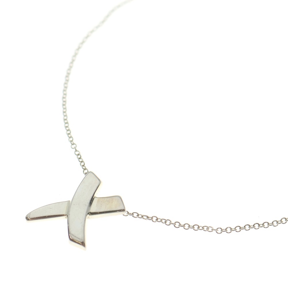 パロマピカソ キス ネックレス ペンダント チェーン シルバー SV925 Bランク