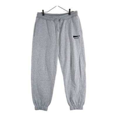 22AW COURT SWEAT TROUSERS ロゴしOURT SWEAT TROUSERS ロゴ エンブロイダリー リブスウェット ロングパンツ 222ATDS-PTM01 Bランク