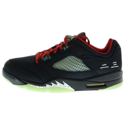 ×CLOT AIR JORDAN 5 RETRO LOW SP クロット エアジョーダン 5 ジェイド ローカットスニーカー ブラック US10.5/28.5cm DM4640-036 Sランク