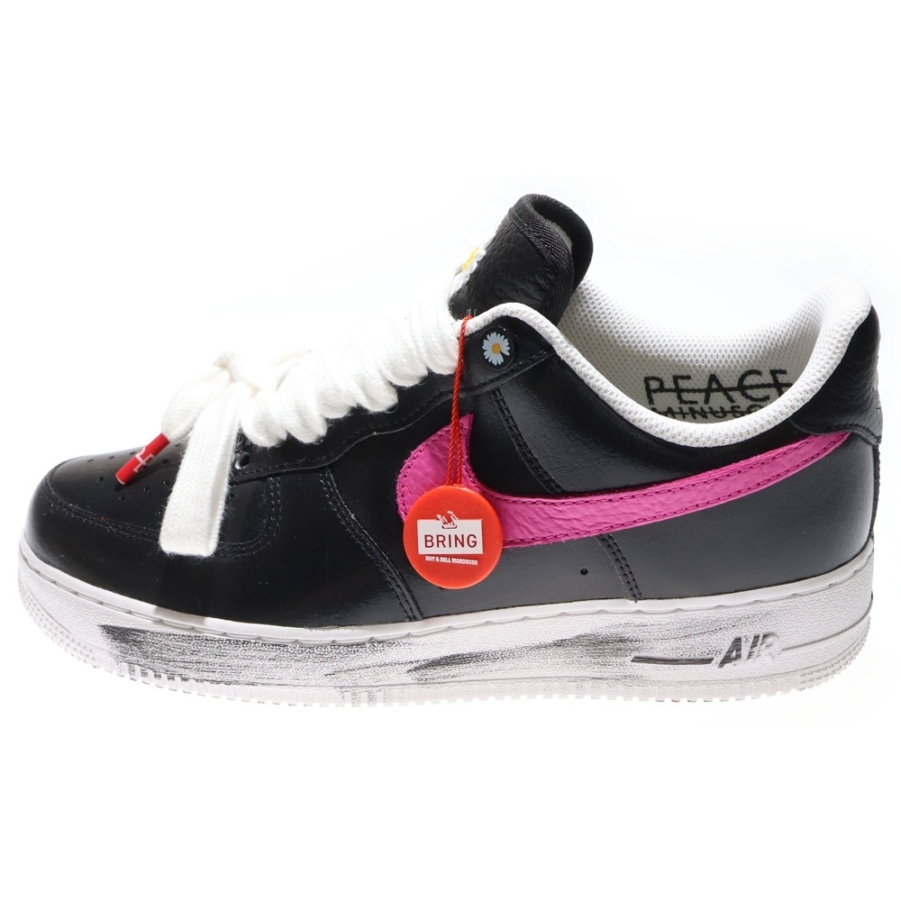 ×PEACEMINUSONE AIR FORCE 1 3.0 ピースマイナスワン エアフォース 1 パラノイズ ローカットスニーカー ブラック US9/27cm AQ3692-004 Sランク