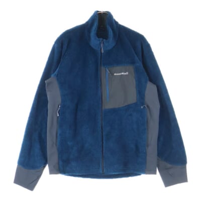 モンクレール 18AW ドーフマン ロゴ総柄ナイロンジップアップパーカー