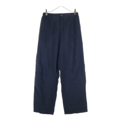 ポルトガル製 レーヨンナイロン ジップフライ イージーパンツ ネイビー Bランク