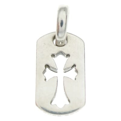 クロムハーツ TINY CH CROSS タイニーCHクロス チャーム オールド刻印