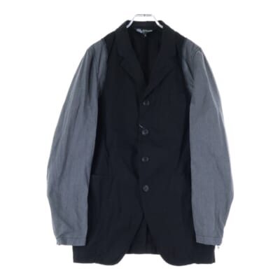 12SS AD2011 アーム切替 4B ジャケット ブラック 1I‐J220 Bランク