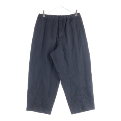 16AW AD2016 ポリエステル裁断デザイン ドローストリング パンツ ブラック 1R-P014 Bランク
