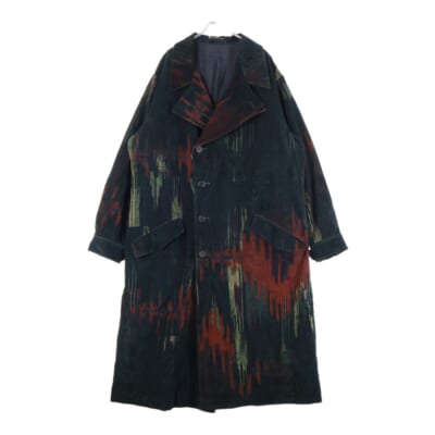 アンダーカバー 21AW 縮絨レイヤードジップコート ブラック UC2A4316