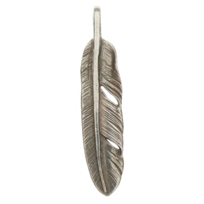 SVフェザー中 ペンダントトップ シルバー 左向き Bランク