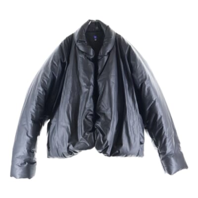 21AW ROUND JACKET COATED BLACK ラウンドジャケット コーテッド ブラック 801132-00 Bランク