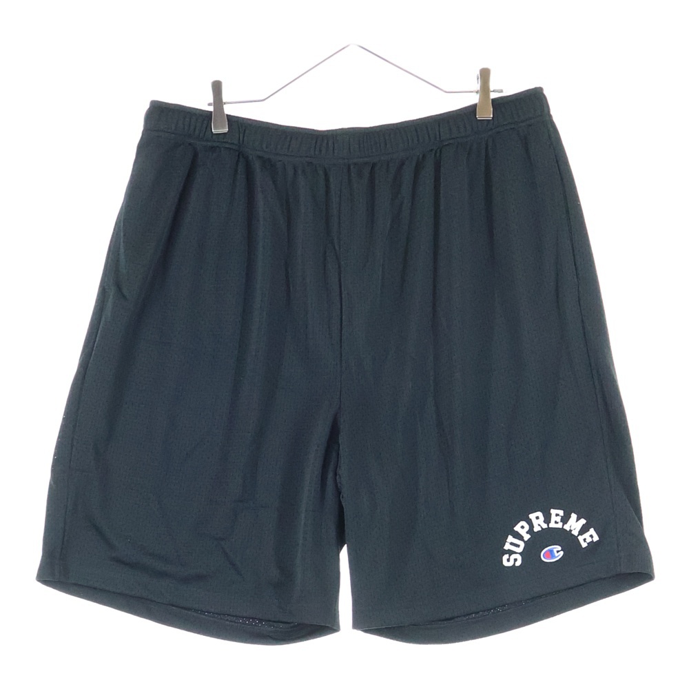 24SS ×Champion Mesh Short チャンピオン メッシュ ショーツ ハーフパンツ ブラック Sランク