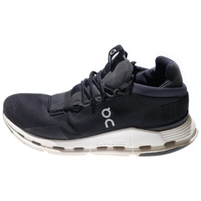 CLOUDNOVA PHANTOM クラウドノヴァ ファントム ローカットスニーカー ブラック/ホワイト 99116 Bランク