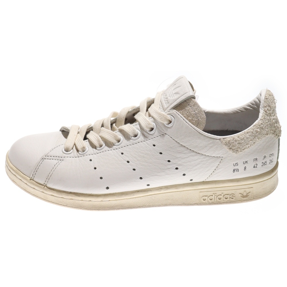 STAN SMITH スタンスミス ローカットスニーカー ホワイト US8.5/26.5cm FY0040 Bランク