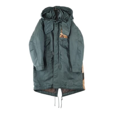 21AW INSOMNIA MARKUS AKESSON パネルアートプリント Peツイル モッズコート カーキ UC2A4306 Bランク