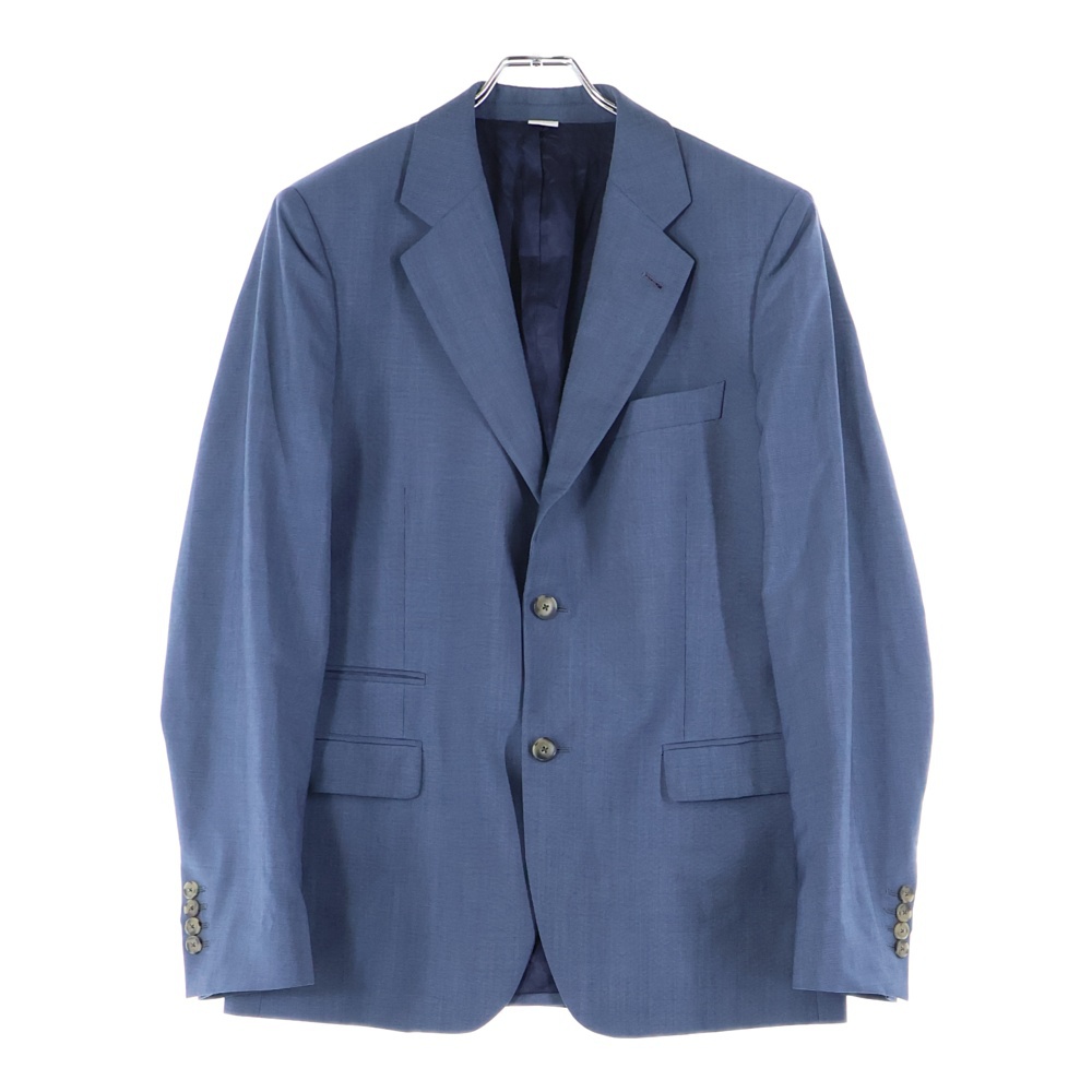 裏地レーヨン ウールシングルテーラードジャケット ブルー 448593SI003-1 Bランク