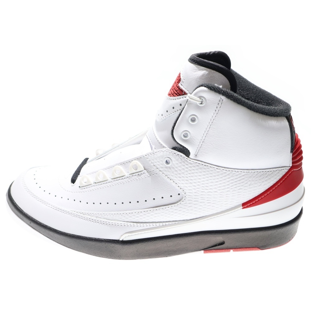 AIR JORDAN 2 OG CHICAGO エアジョーダン2 シカゴ ハイカットスニーカー ホワイト/レッド US10/28cm DX2454-106 Sランク