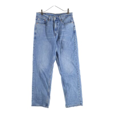 555 リラックスストレートジーンズ ジップフライ デニムパンツ インディゴ A9234-001 Bランク