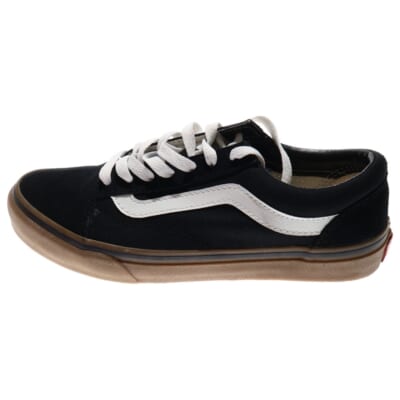 V36CL+ OLD SKOOL オールドスクール ローカットスニーカー ブラック レディース US6H/24.5cm 556436‐0014 Bランク