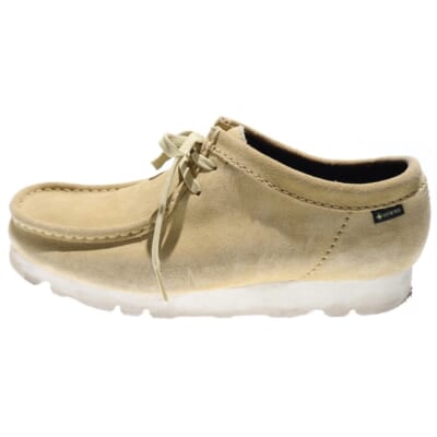 Wallabee GORE-TEX ワラビー ゴアテックス スウェード シューズ ベージュ Bランク