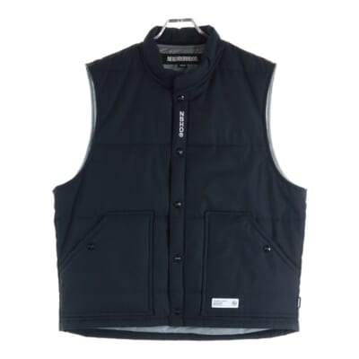 24AW PADDED TRACKER VEST パデッドトラッカーベスト ブラック 242TSNH-JKM10 Bランク