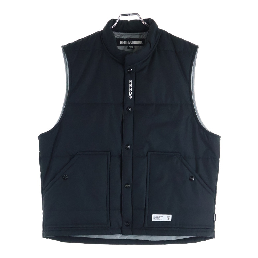 24AW PADDED TRACKER VEST パデッドトラッカーベスト ブラック 242TSNH-JKM10 Bランク