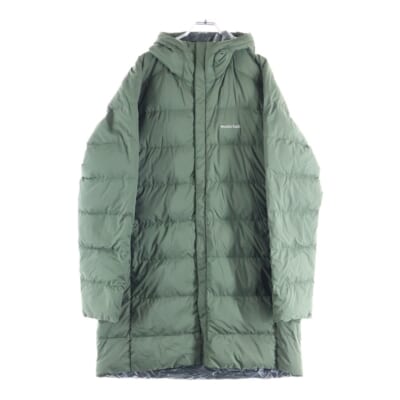 SUPERIOR DOWN TRAVEL COAT スペリオダウン トラベルコート フーデッドジップアップダウンジャケット グリーン 1101683 Bランク