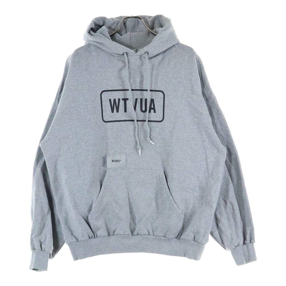 ダブルタップス WTVUA HOODY フロントプリント スウェット プル 